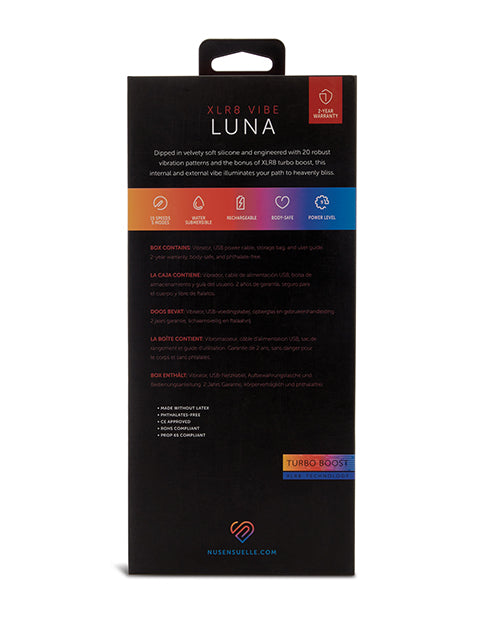 Nu Sensuelle Luna Velvet Touch Vibe - Hot Pink