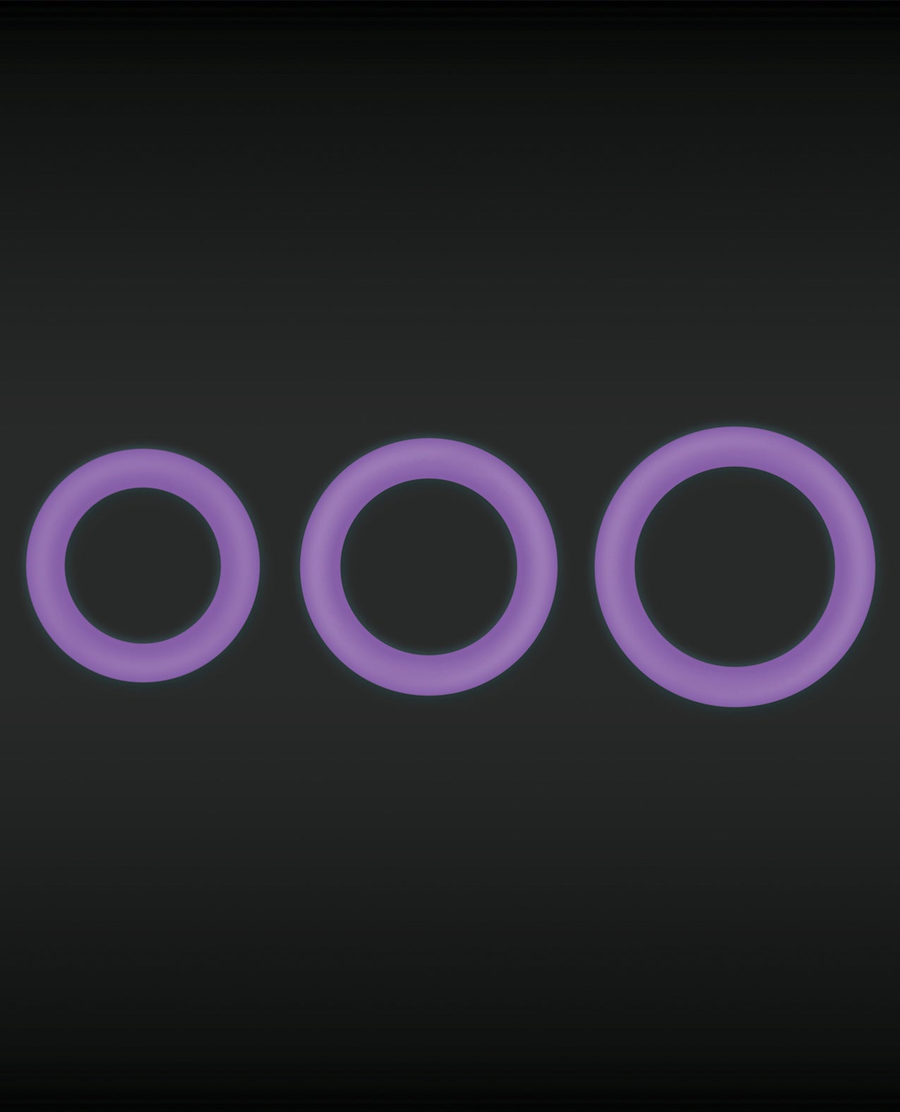 Firefly Halo Medium Cockring - Purple