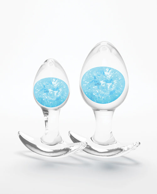 Cosmic Glams 2 pc Plug Kit - Blue