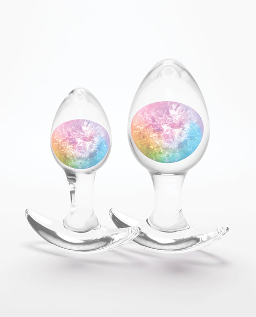 Cosmic Glams 2 pc Plug Kit - Rainbow