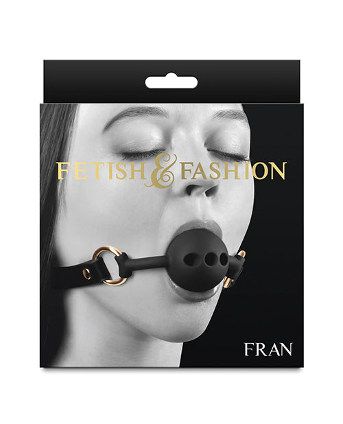 Fetish & Fashion Fetish & Fashion Fran Ball Gag - Black - Image 3