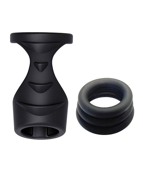 Nasstoys Enhancer Rockhard 4 In One Kit - Black - Image 4