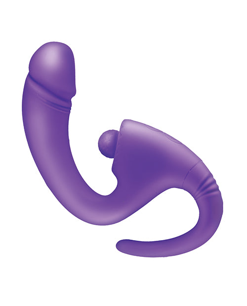 The Beat Dual Pleasure G-Spot Vibrator - Purple