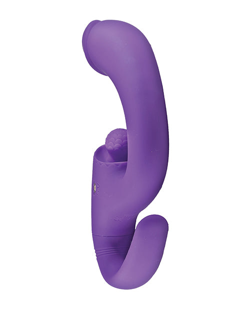 The Beat Dual Pleasure G-Spot Vibrator - Purple