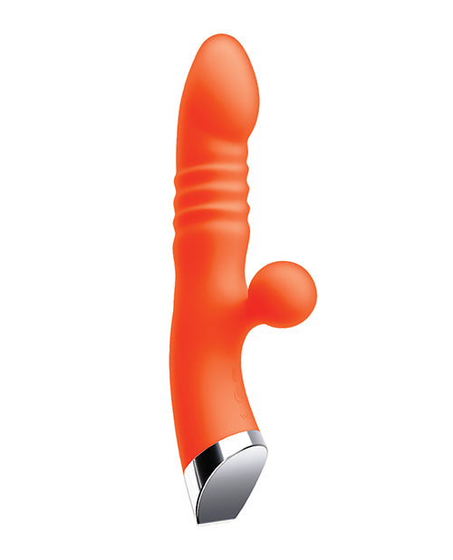 Nasstoys Intruder Thrusting Pleasure Vibe - Tangerine