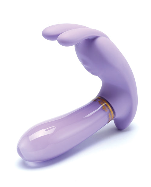 Cristal Royal Touch Glass and Silicone Vibrator