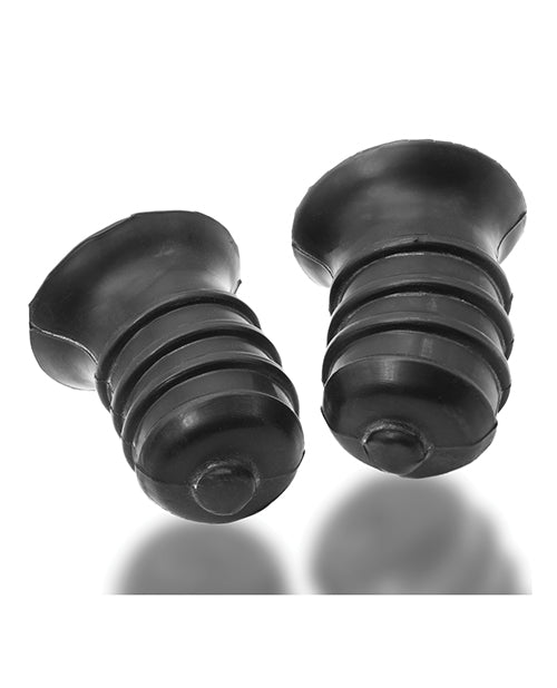 Oxballs Ribnibs Curved Springy-Ribbed Nip Suckers - Special Edition Night