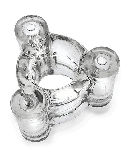 Oxballs Oxballs Buzz Squeeze Ballstretcher Vibe - Clear - Image 5