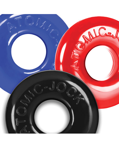 Oxballs Oxballs Ringer Max 3 Pack Cockrings - Multi Color - Image 3