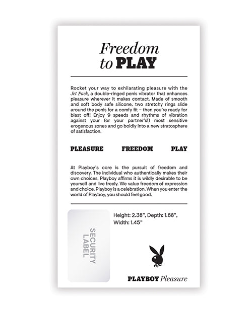 Playboy Pleasure Jet Pack - Navy