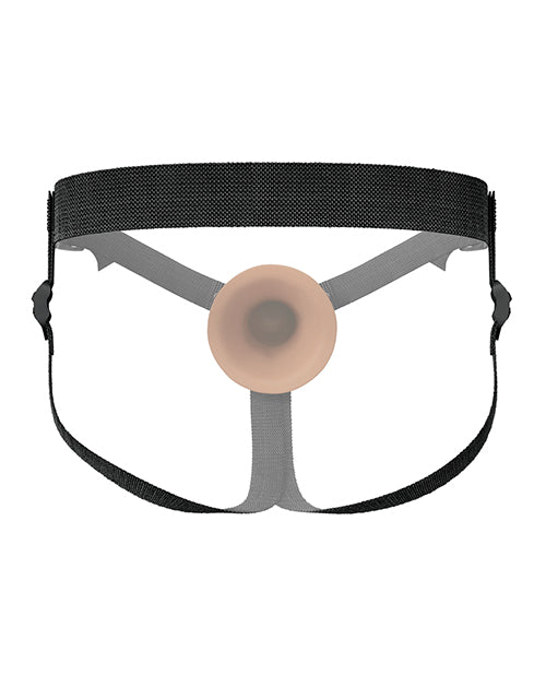 Fantasy X-Tensions Elite 5" Silicone Hallow Strap-On Dual Density - Brown