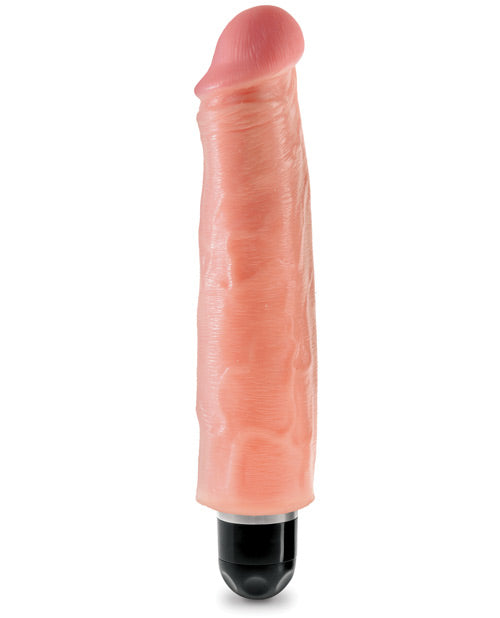 King Cock 7" Vibrating Stiffy - Flesh