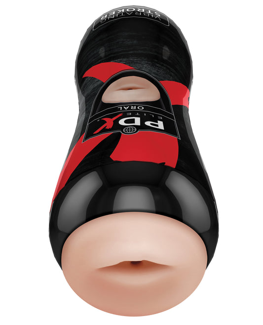 PDX Elite Vibrating Stroker - Oral