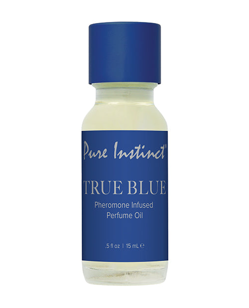 Pure Instinct Pheromone Perfume Oil w/Dripper - 15 ml True Blue