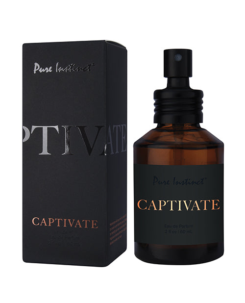 Pure Instinct Mens Collection Pheromone Perfume - 2 oz Captivate