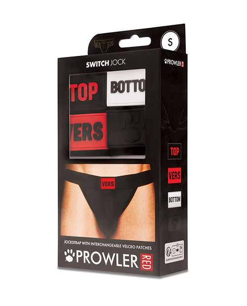 Prowler Switch Jock w/Four Interchangeable Patches - Black SM
