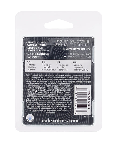 Alpha Liquid Silicone Snug Tugger - Glow-In-The-Dark