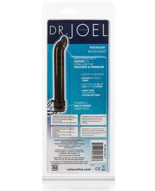 Dr. Joel Kaplan 6.5" Perineum Massager - Black