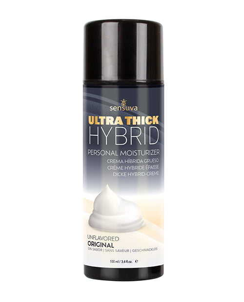 Sensuva Sensuva Ultra Thick Hybrid Personal Moisturizer - 3.4 oz Unflavored - Image 2