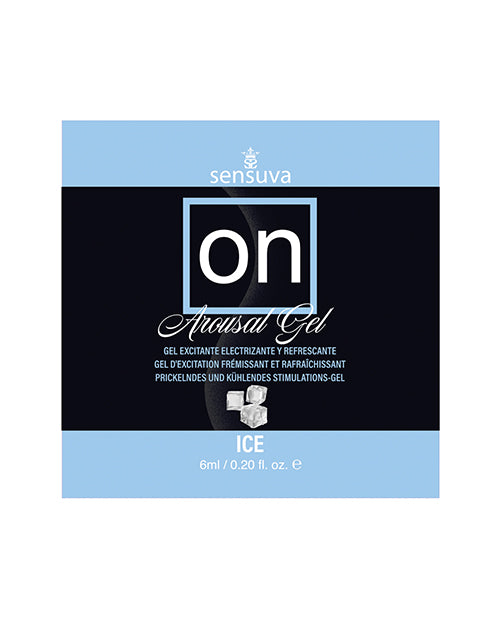 On ON Ice Arousal Gel - 6 ml Single Use Packet - Image 2