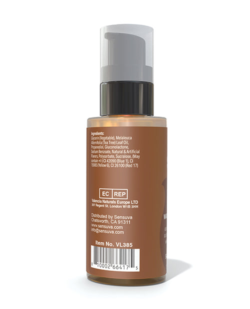 Sensuva Sizzle Lips Warming Gel - 2 oz Salted Caramel - Image 2