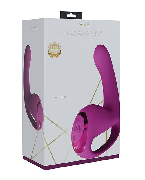 Vive Shots Riko Vibrator - Pink - Image 5
