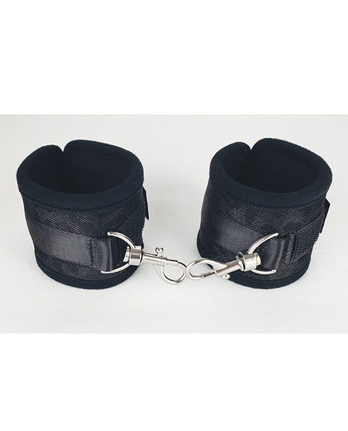 Spartacus Spartacus Wrist Restraints - Neoprene Black - Image 3