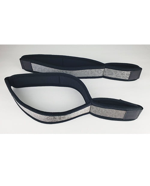 Spartacus Spartacus Wrist to Thigh Cuffs - Neoprene Silver - Image 2