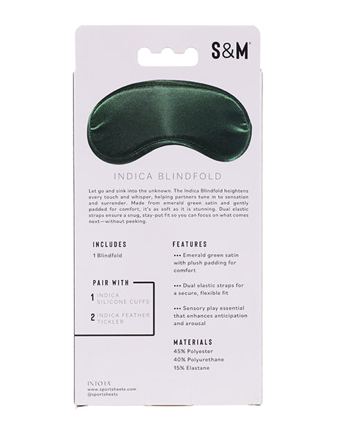 Savage Me Sex & Mischief Indica Blindfold - Image 7