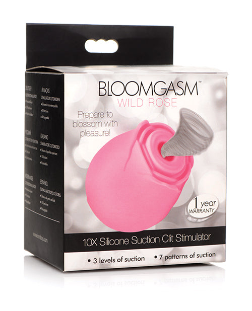 Inmi Bloomgasm Wild Rose 10X Stimulator - Pink