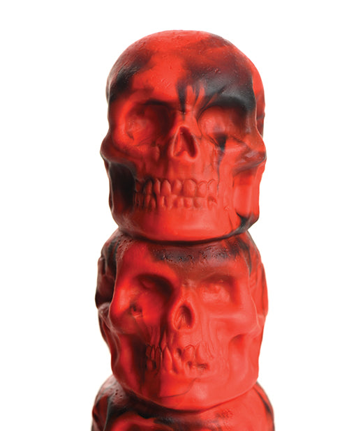 Creature Cocks Doom Silicone Dildo - Red/Black