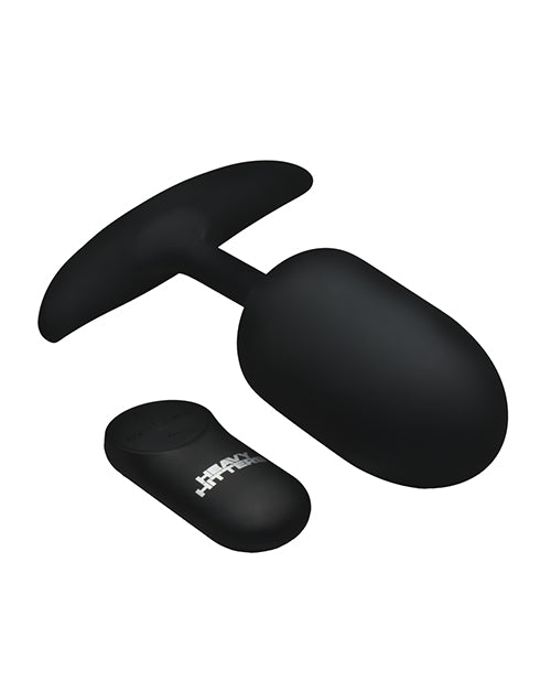 Heavy Hitters - Vibrating Weighted Silicone Anal Plug - Extra Large