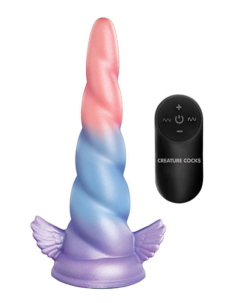Creature Cocks - Deluxe Dream Rider Vibrating Unicorn Silicone Dildo