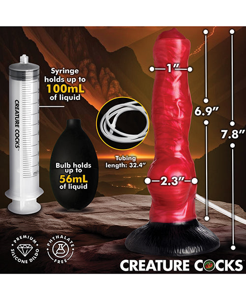 Creature Cocks Hell Hound Squirting Dildo