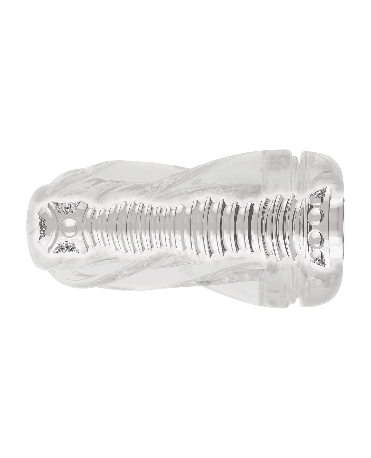 Zero Tolerance Twist Stroker - Clear/Orange