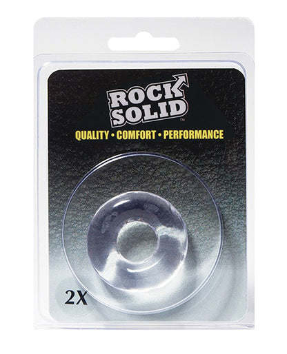 Rock Solid 2" Clear Donut Ring