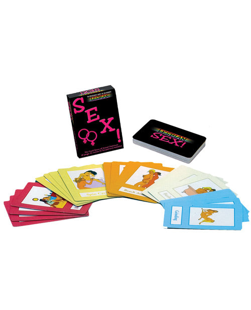 Lesbian Sex Card Game - Bilingual