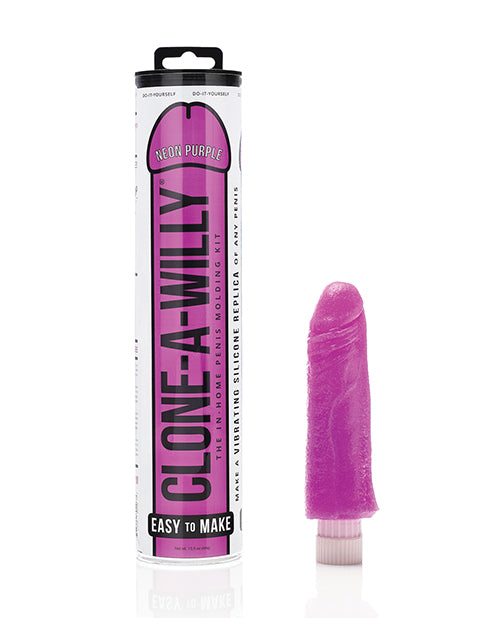 Clone-A-Willy Kit Vibrating - Neon Purple