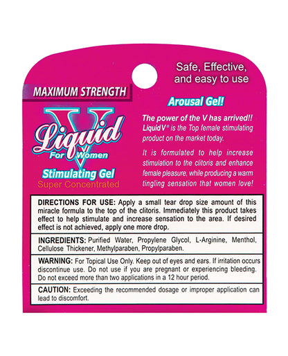 Liquid V Female Stimulant - Pillow Box of 3