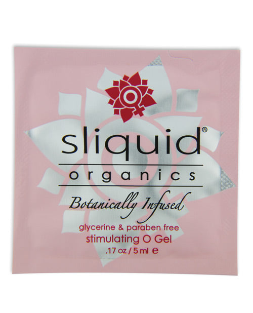 NO ETA Sliquid Organics O Gel - .17 oz Pillow