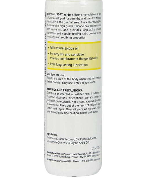 Pjur Med Soft Glide Silicone Based Personal Lubricant - 100 ml Bottle