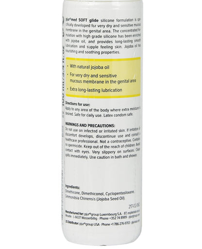 Pjur Med Soft Glide Silicone Based Personal Lubricant - 100 ml Bottle