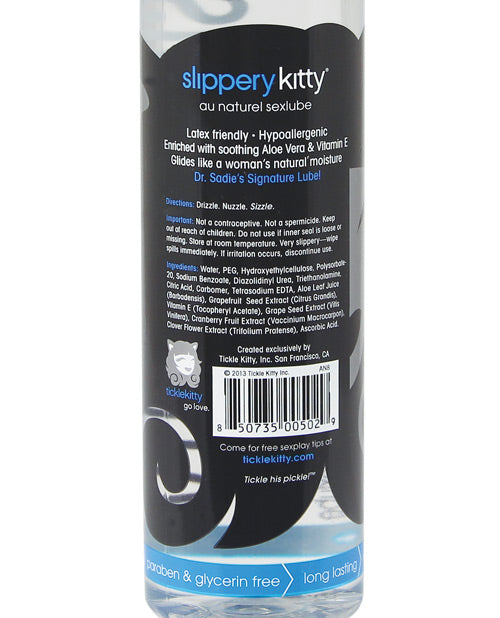 Dr. Sadie's Signature Slippery Kitty - 8 oz Au Natural