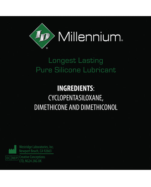 ID Millennium Silicone Lubricant - 4.4 oz Bottle