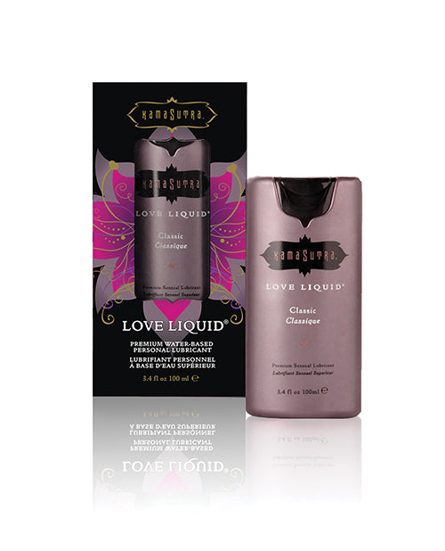 Kama Sutra Kama Sutra Love Liquid Classic Water Based Lube - 3.4 oz - Image 3