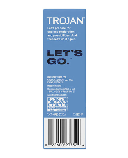 Trojan Trojan Enz Lubricated Condoms - Box of 12 - Image 5