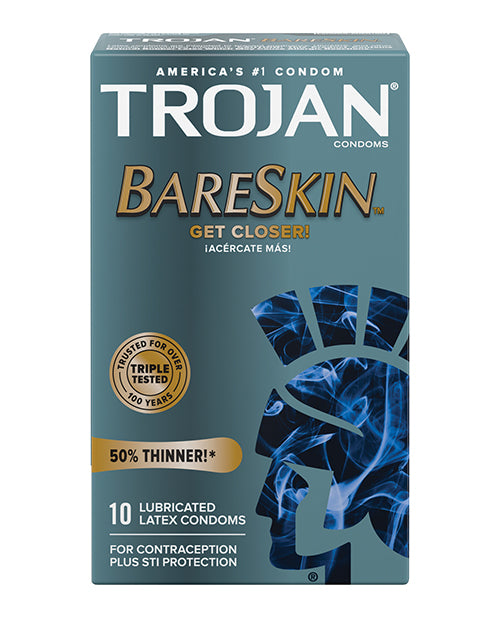 Trojan BareSkin Condoms - Box of 10