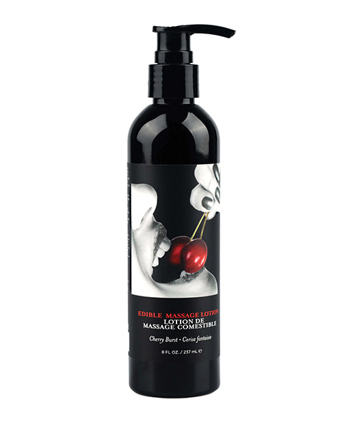 Earthly Body Earthly Body Hemp Seed by Night Edible Lotion - 8 oz Cherry - Image 3