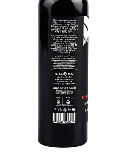 Earthly Body Earthly Body Hemp Seed by Night Edible Lotion - 8 oz Strawberry - Image 4