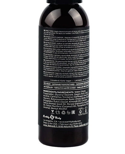 Earthly Body Earthly Body Hemp Seed by Night Edible Lotion - 2 oz Strawberry - Image 4